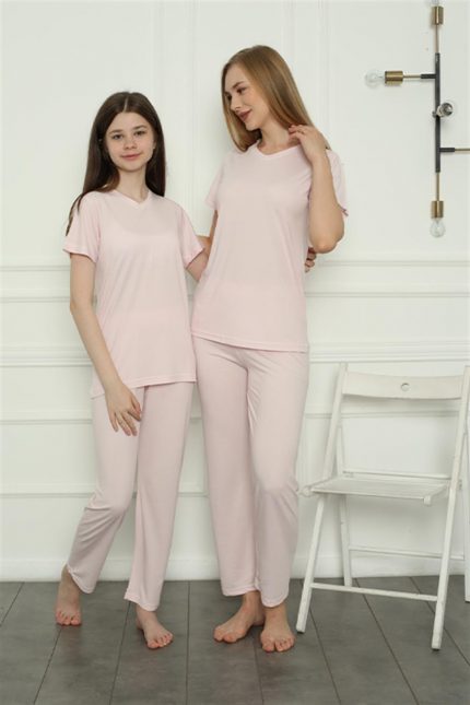 Modelisse - Anne Kız Aile Penye Pijama Takım Ayrı Ayrı Satılır. Fiyatları Farklıdır 50107