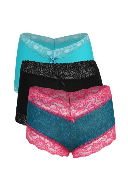 Modelisse - Bayan 3'lü Boxer 40211