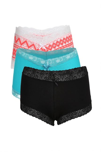 Modelisse - Bayan 3'lü Boxer 40215