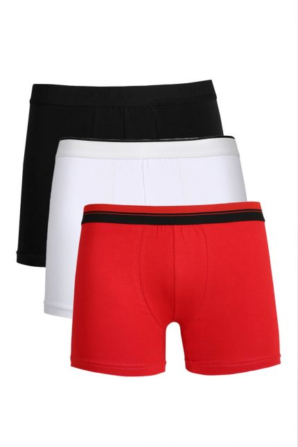 Modelisse - Erkek Penye 3'lü Boxer 40103