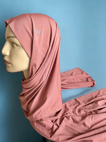 Armine Düz Sport Şal ORT501 - Gül Kurusu 41257