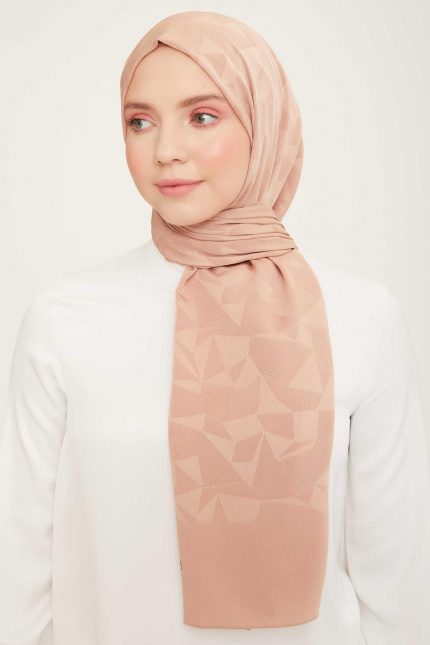 Armine Trend J.Capri Nude Desenli Şal 7-106
