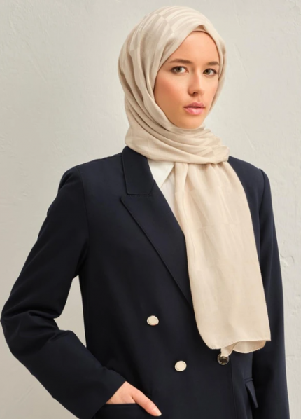 Armine Trend Lyon Şal 3-246965 Krem