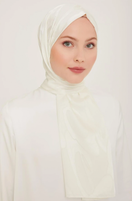 Armine Trend Mira Şal 1-242717 Beyaz