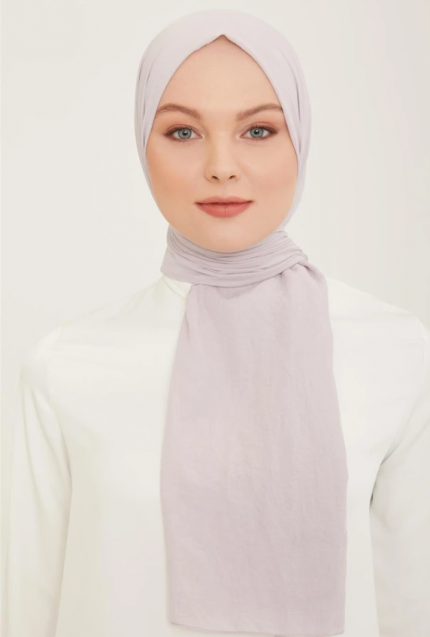 Armine Trend Naturel Soft Şal 49 Gri Düz Renk