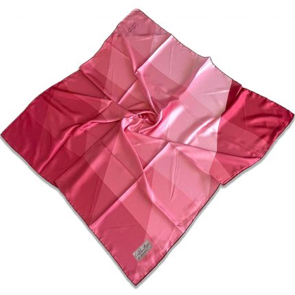 Defolu Polyester La Boutique Pembe Karma Desen Eşarp 1848-03  34554