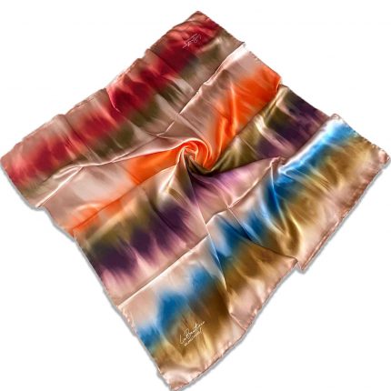 Defolu Polyester La Boutique Pudra Karma Desen Eşarp 1852-01  34536