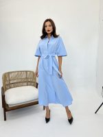 5318 ELBİSE-MAVİ - Görsel 2