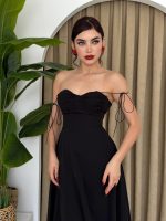 Elia İp Askılı Elbise - Görsel 3