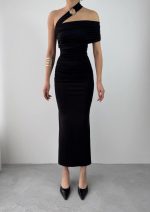 Reta Çapraz Omuz Elbise - Görsel 2