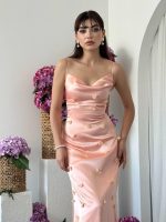 Dora Çiçek Detaylı Elbise