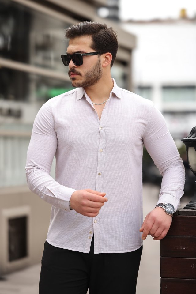 0db9518bf3c4122c0c3f775d787770cc Erkek Basic Gömlek - Görsel 1