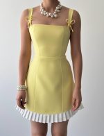 Steel Fiyonk Detay Elbise - Görsel 2