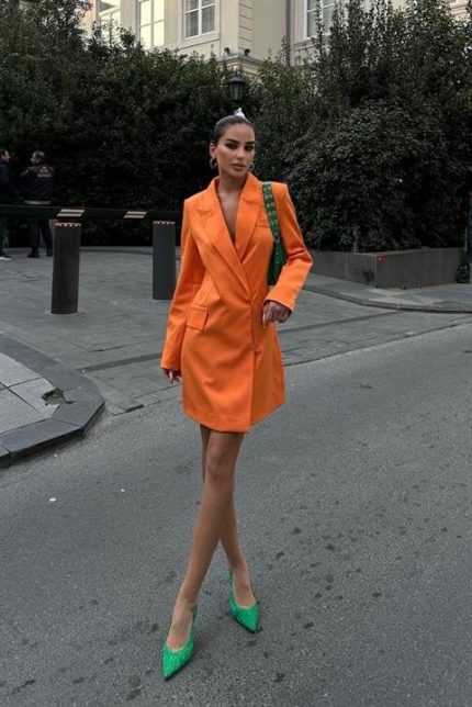 Georgina Blazer Elbise 2200-06