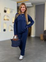 Kadın Inci Detay Modal Kumaş Ikili Takım - Görsel 2