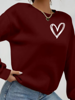 Kadın Uzun Kollu Bisiklet Yaka Viskon Iki Iplik Bluz - Görsel 2