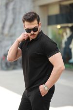 Erkek Kısa Kollu Yakalı Viskon Iki Iplik Erkek Bluz - Görsel 2