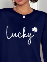 Kadın Uzun Kollu Bisiklet Yaka Viskon Iki Iplik Bluz - Görsel 2