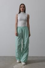 Paraşüt Cargo Pantolon - Mint - Görsel 2