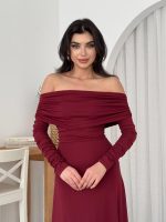 Uras Straplez Elbise - Görsel 3