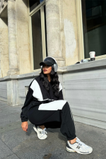 EŞOFMAN TAKIM PARÇALI - Siyah - Görsel 2