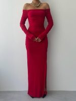 Vasco Madonna Drapeli Elbise - Görsel 2