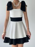 Miron Omuz Fiyonklu Elbise - Görsel 2