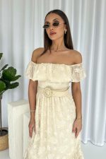 Reget Kemerli Elbise - Görsel 2