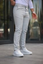 Erkek Dokuma Kumaş Pantolon - Görsel 2