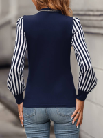 Kadın Uzun Kollu Balıkçı Yaka Bürümcük Bluz - Görsel 2