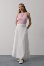 Keten Etek - Beyaz - Görsel 2