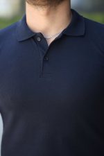 Erkek Kısa Kollu Yakalı Tişört - Görsel 3