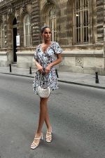 Lindsey Çiçek Desenli Elbise 2276-10 - Görsel 2