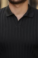 Erkek Kalın Fitilli Uzun Kollu Triko - Görsel 3