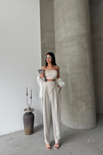 TASARIM PANTOLON - Bej