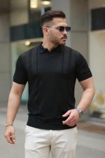 Erkek Hemşire Yaka Kısa Kollu Tişört