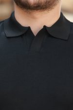 Erkek Hemşire Yaka Kısa Kollu Tişört - Görsel 3