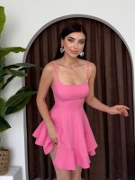 Common İp Askılı Elbise