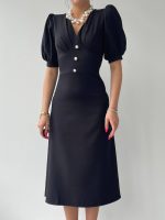 Linda Midi Elbise - Görsel 2