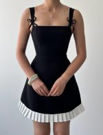 Steel Fiyonk Detay Elbise - Görsel 2