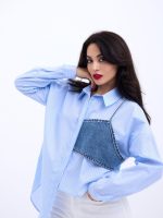 5419 GÖMLEK-SAN DİEGO ÇİZGİLİ - Görsel 2