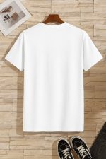 Erkek Kısa Kollu V Yakalı Viskon Bluz - Görsel 3