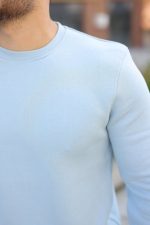 Erkek Üç İplik Şardonlu Sweatshirt - Görsel 3