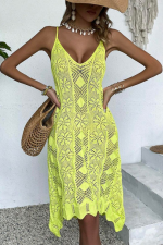 Kadın Ince Askılı Triko Elbise - Görsel 3