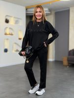 Kadın Inci Detay Modal Kumaş Ikili Takım - Görsel 2