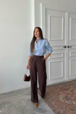 Kahverengi Pantolon - Görsel 3