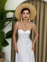 Elia İp Askılı Elbise - Görsel 3