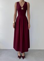 Late Yıldız Detaylı Elbise - Görsel 2