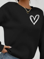 Kadın Uzun Kollu Bisiklet Yaka Viskon Iki Iplik Bluz - Görsel 2