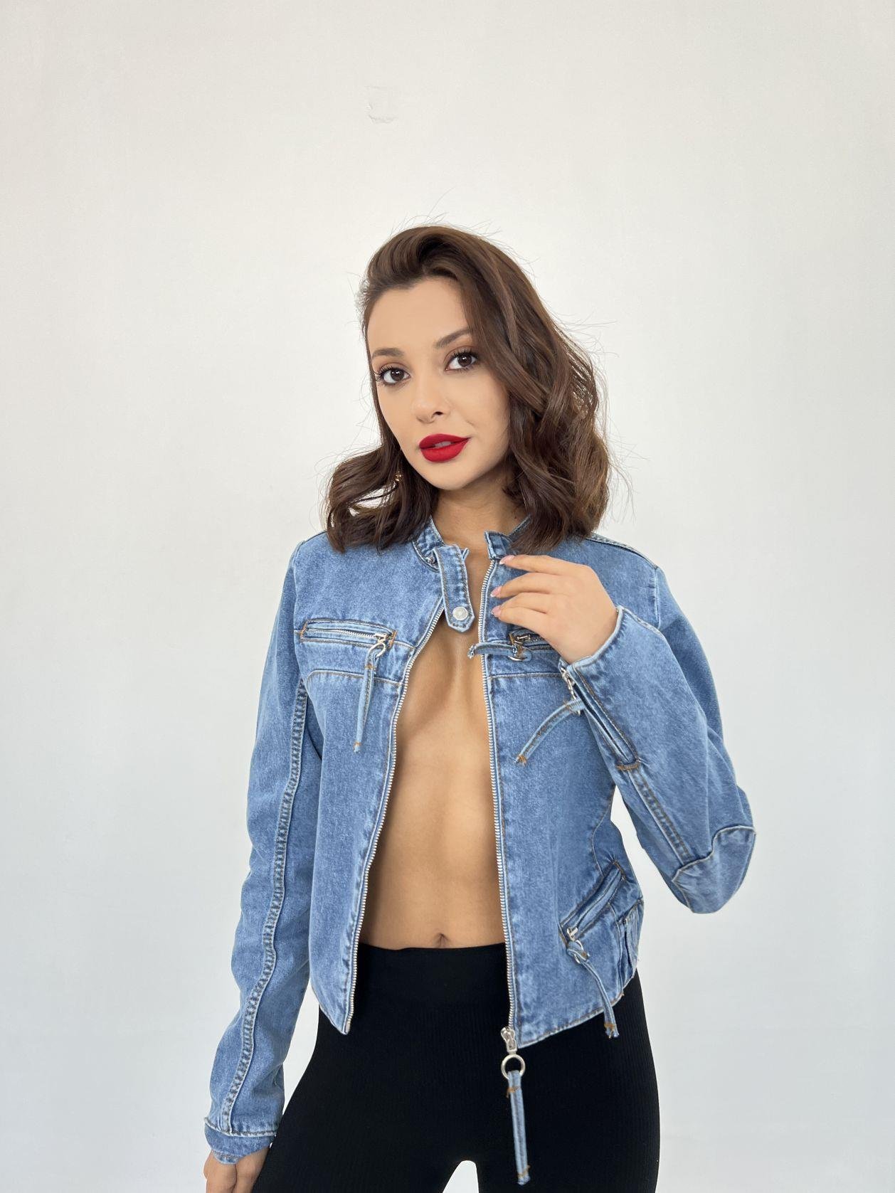 4acd7c8bee7c17007213 6908 KOT CEKET-MAVİ - Görsel 1